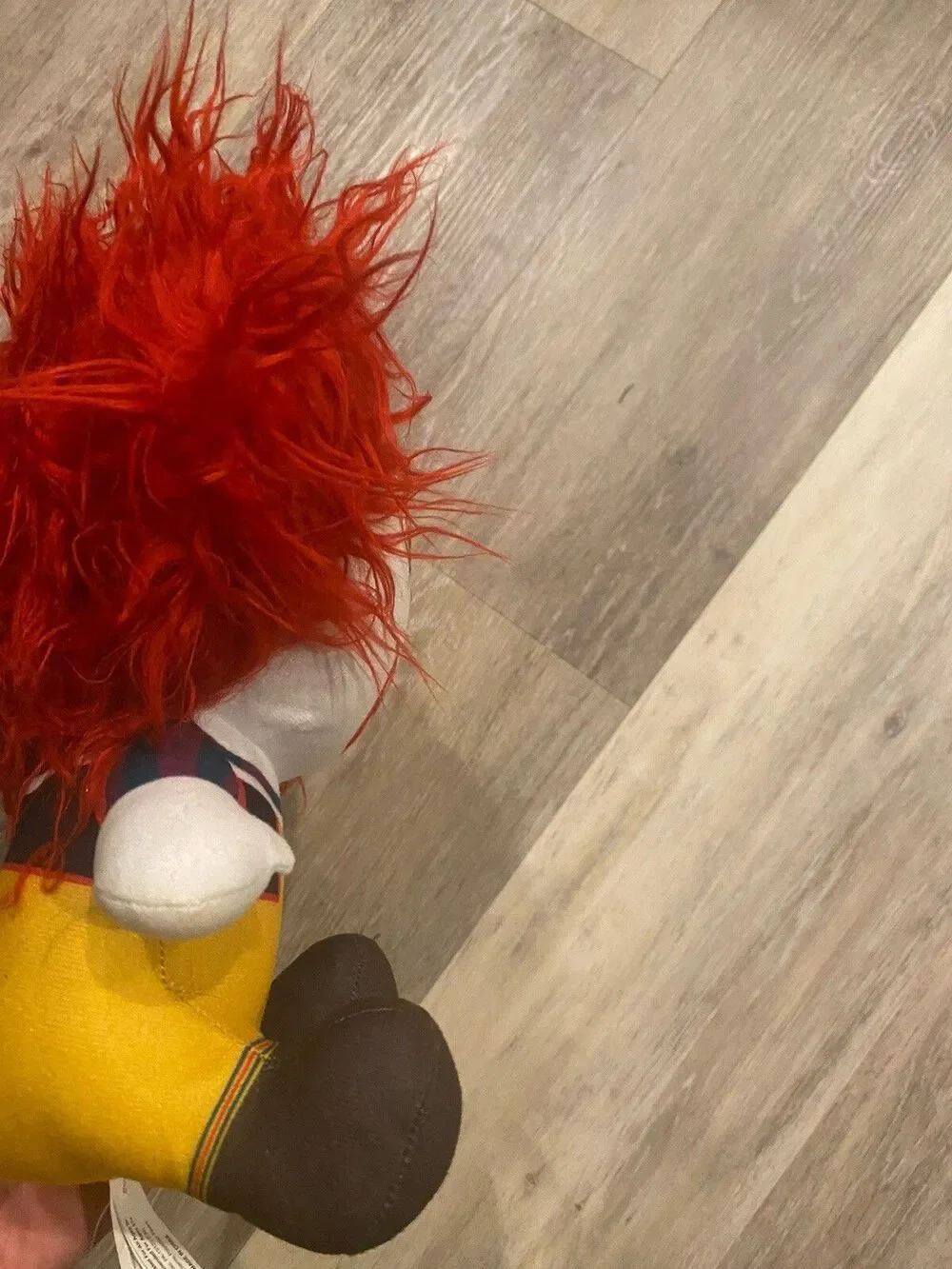 Toy Factory IT The Movie Horror Pennywise Clown Plush Doll 10'' BIG HEAD